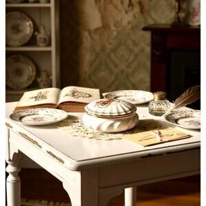 Limoges France Hand-Painted Collectible Trinket Box - Lanchester 1895